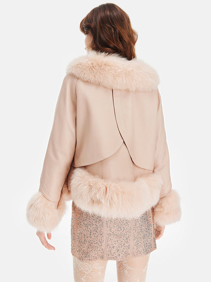 Mink Fur Goose Down Coat