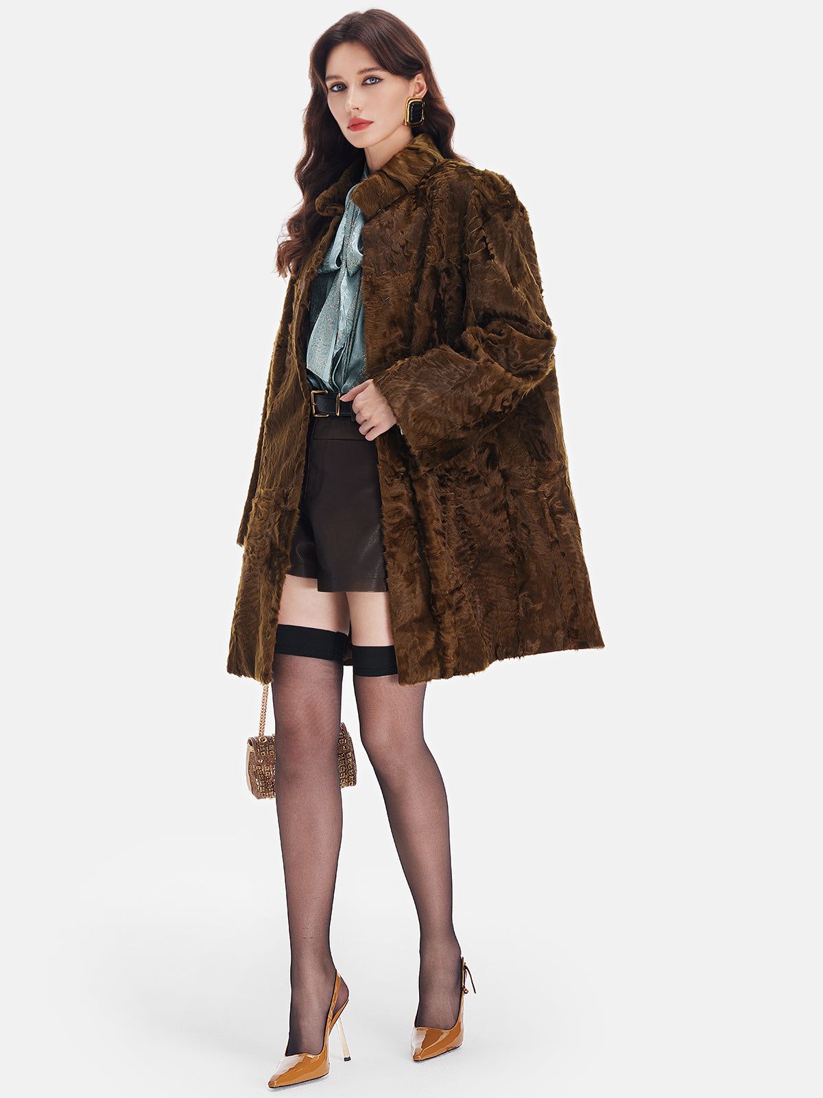 Knight Volume Faux Fur Jacket