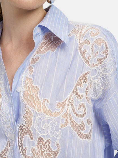 Handmade Lace Embroidered Blouse