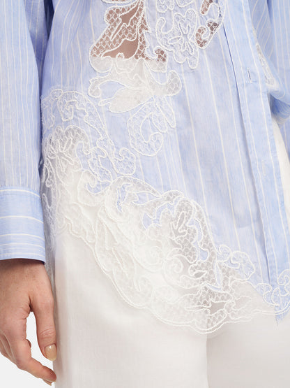 Handmade Lace Embroidered Blouse