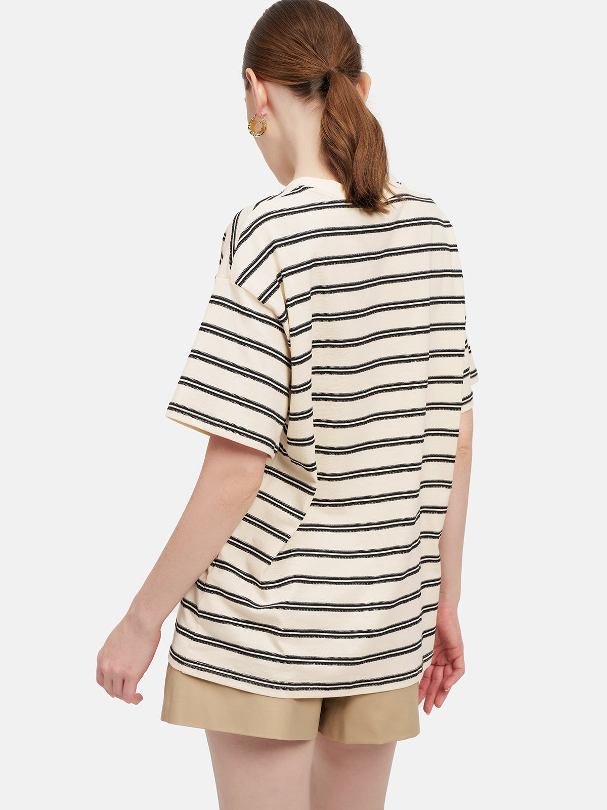 Classic Striped Cotton T-Shirt