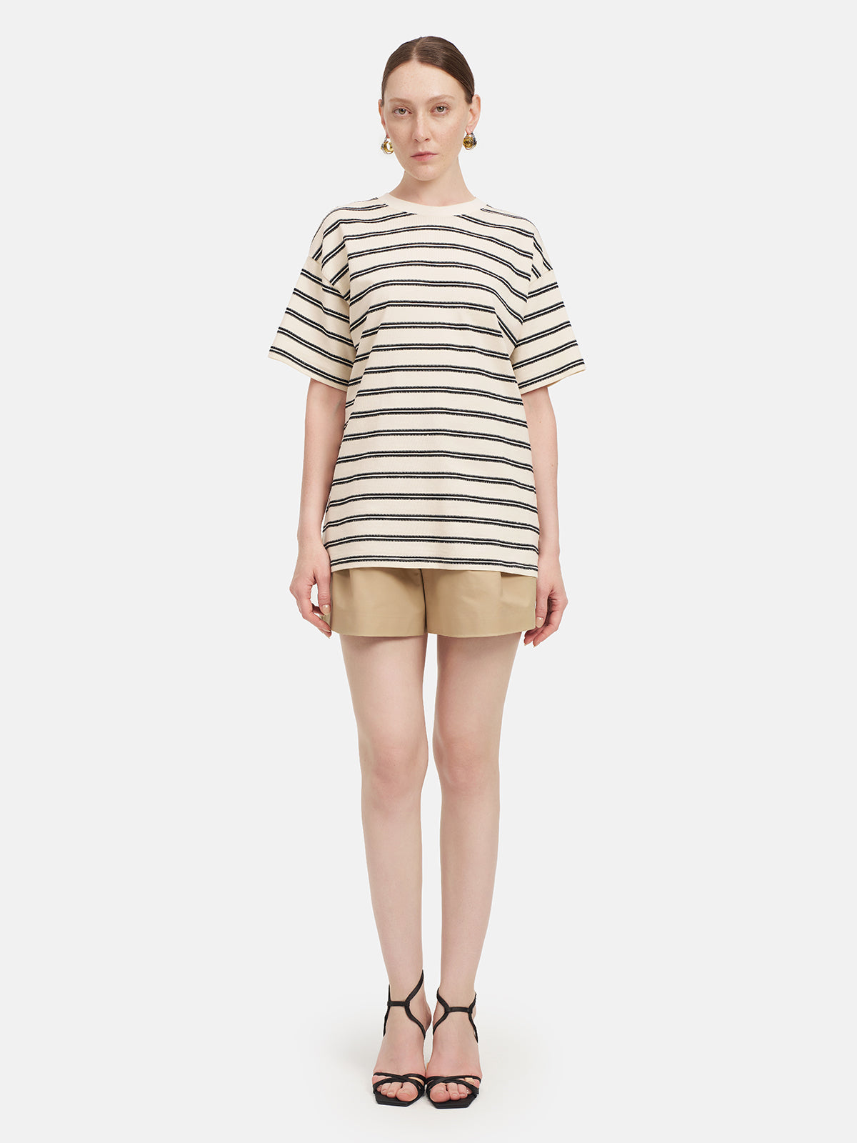 Classic Striped Cotton T-Shirt