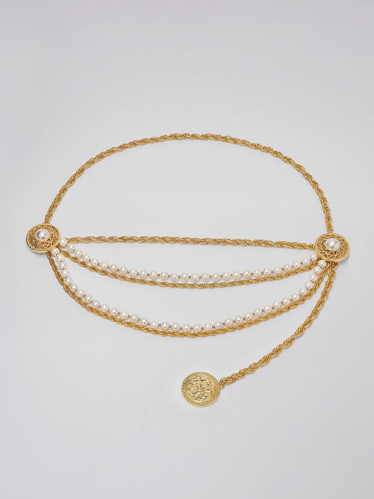 Baroque Pearl Waist Chain