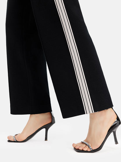 Tennis Style High-Density Wool Trousers