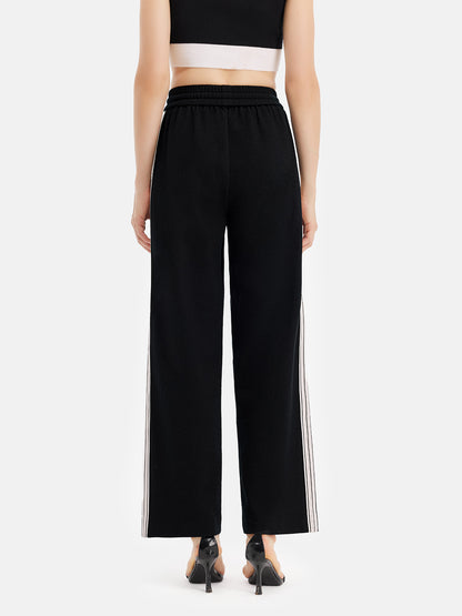 Tennis Style High-Density Wool Trousers