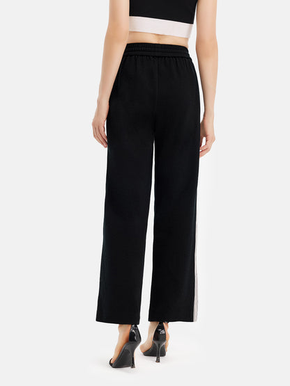 Tennis Style High-Density Wool Trousers