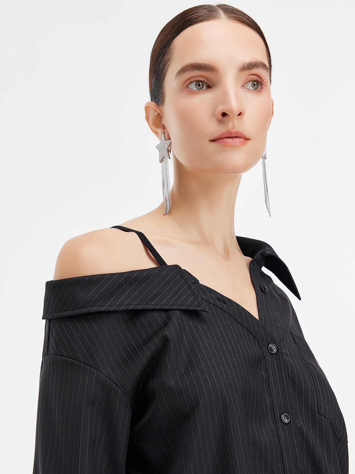 Pioneering Art Deconstructed Asymmetric Shirt