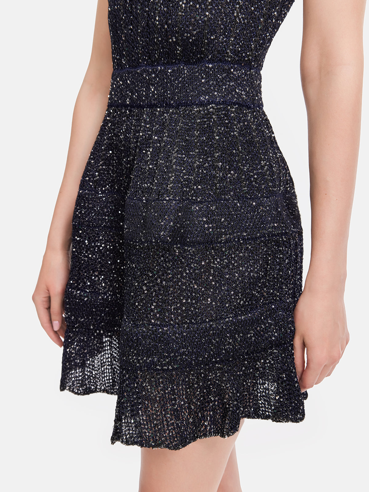 Vintage Sequin Knit Dress