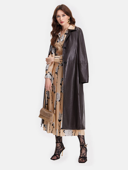 Modern Raglan Sleeve Trench Coat