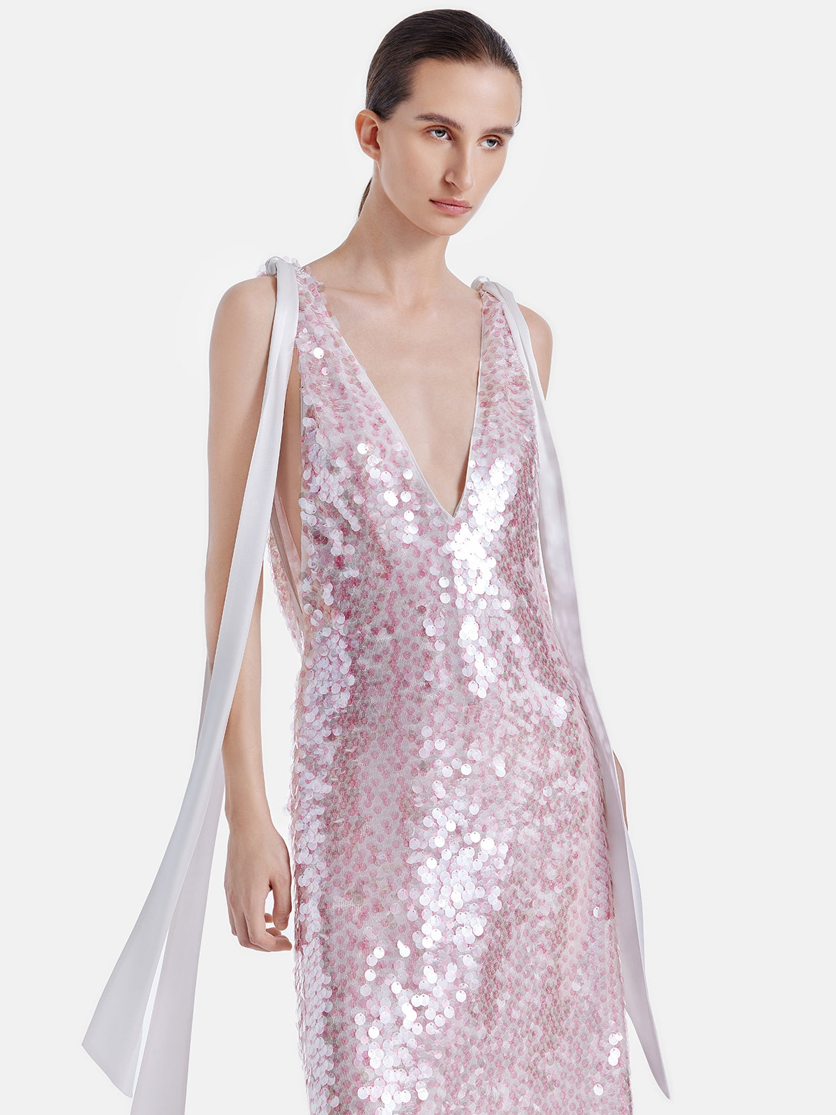 Sequined Sleeveless Dress