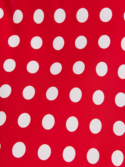 Retro Polka Dot Slip Dress