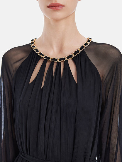 Elegant Chain Detail Dress