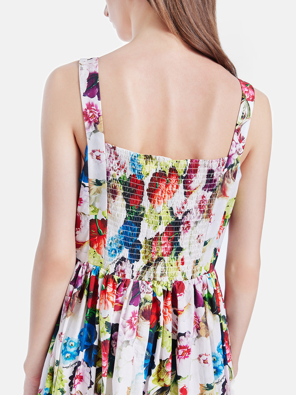 Vacation Floral Waist Dress