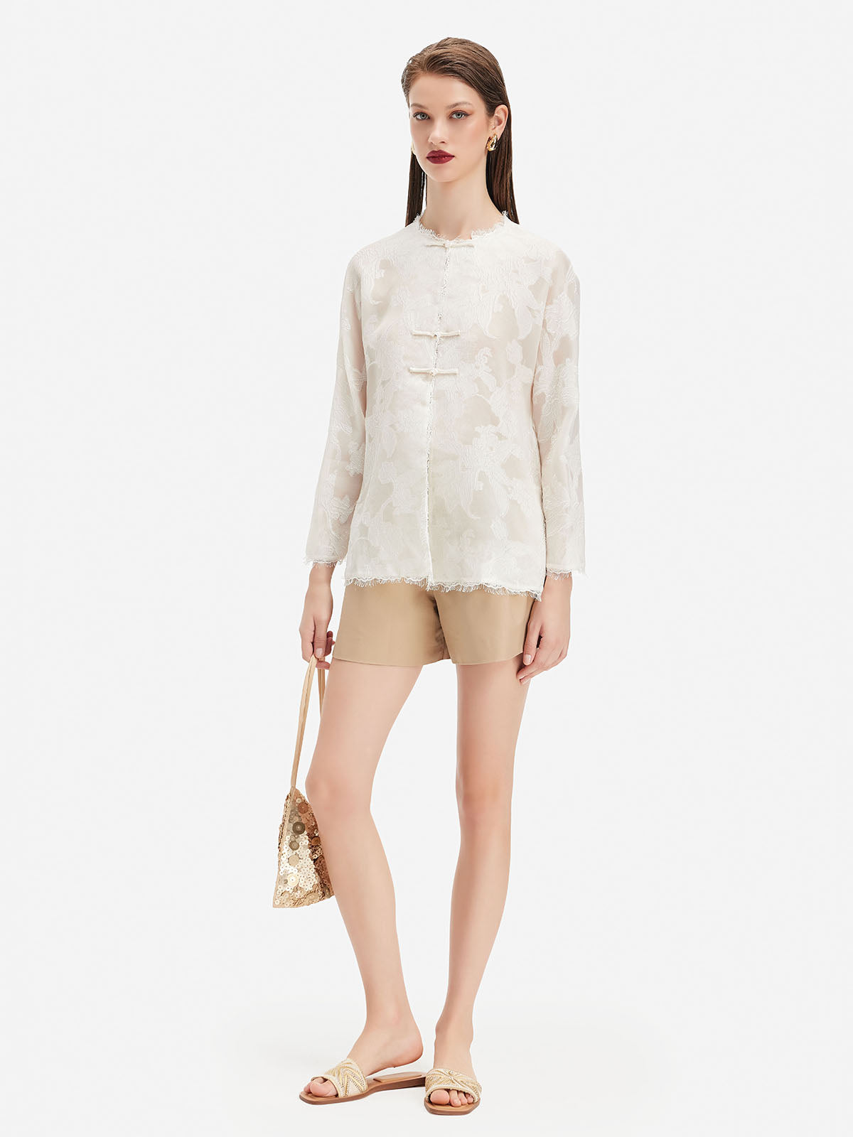 Palace-Style Lace Top