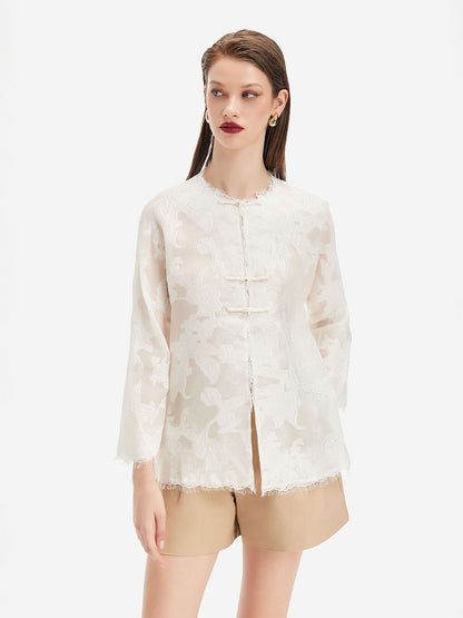 Palace-Style Lace Top