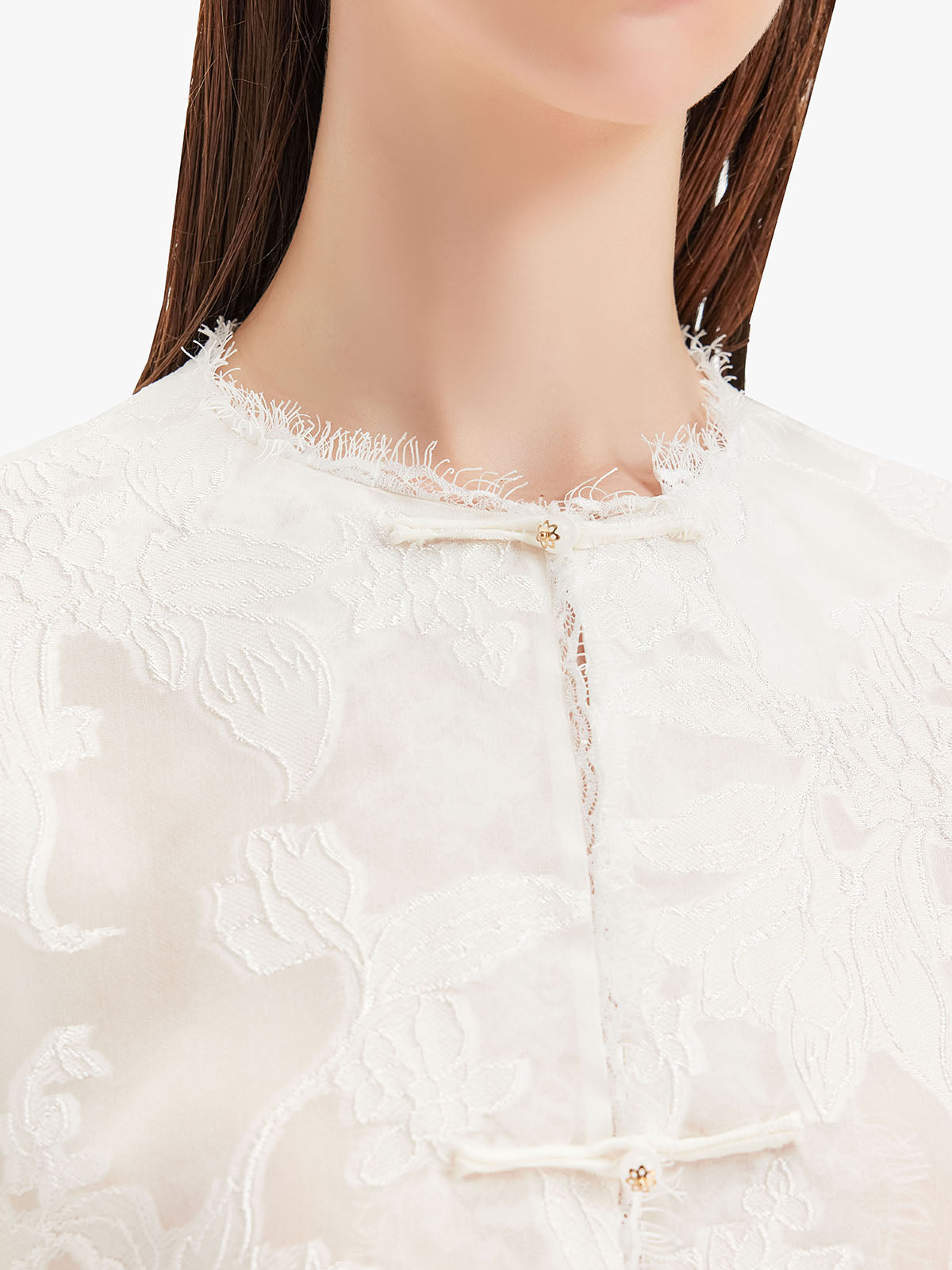 Palace-Style Lace Top