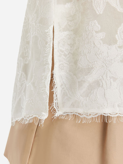 Palace-Style Lace Top