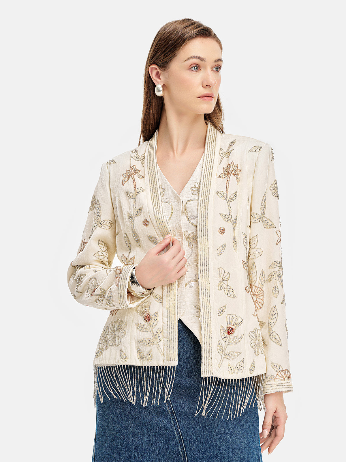 Limited Edition Beaded Velvet Jacket