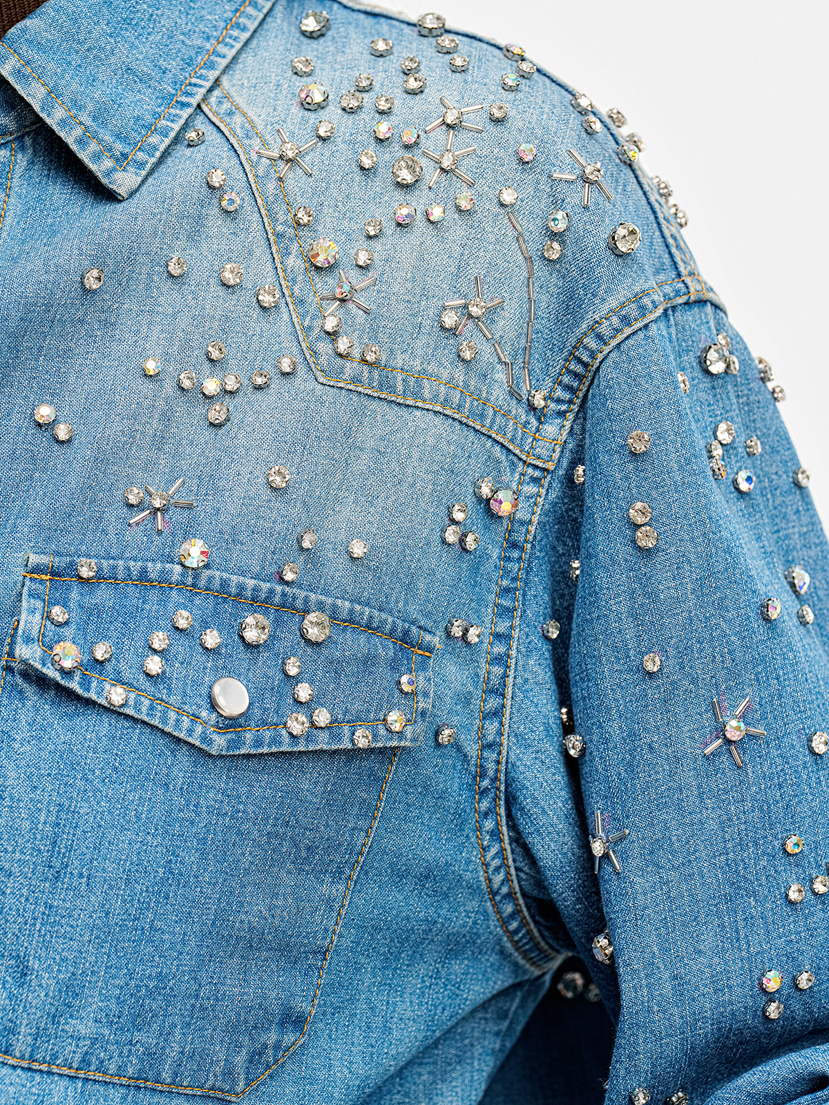 Embellished Denim Jacket