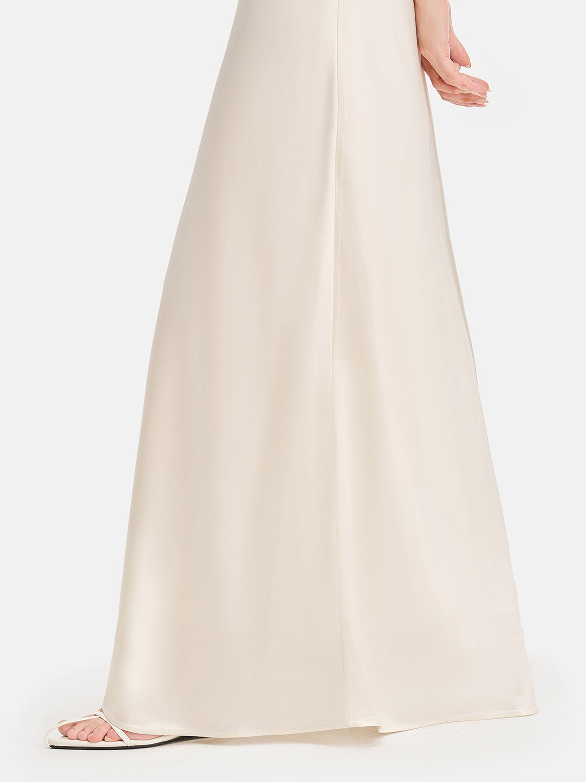 Moonlit Satin Gown