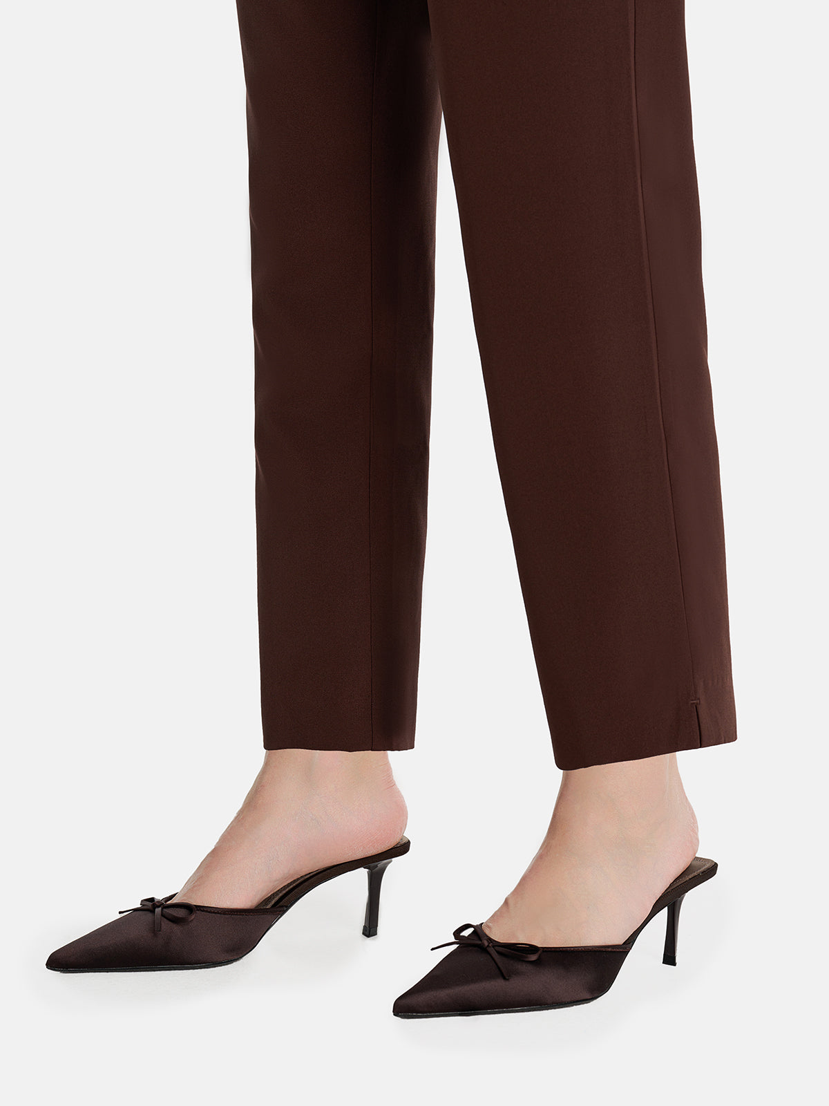 Luxurious Silk Wide-Leg Pants