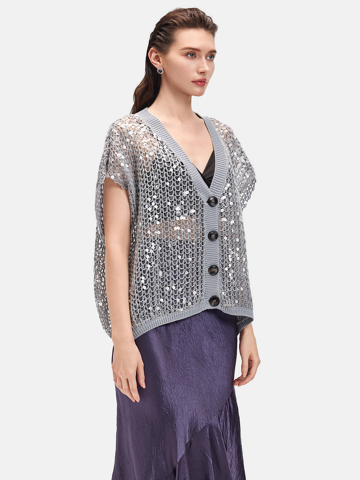 Sequined Vest