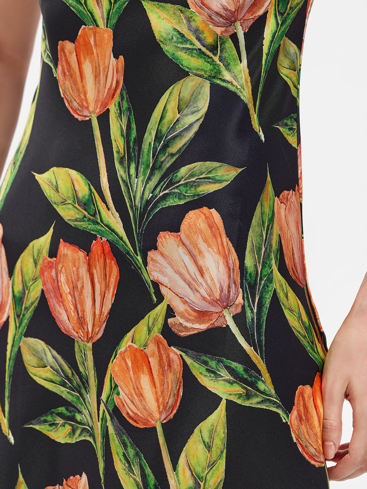 Floral Print Slip Dress