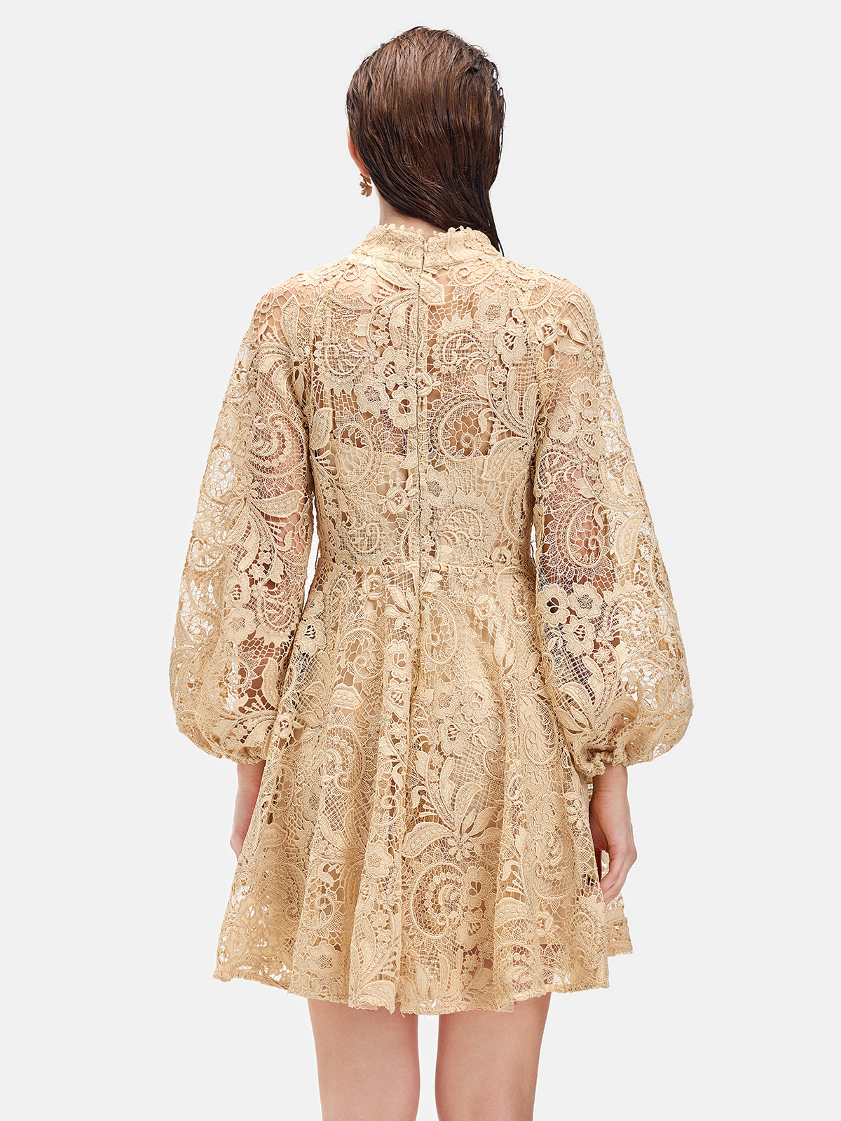 Lace Long-Sleeve Dress