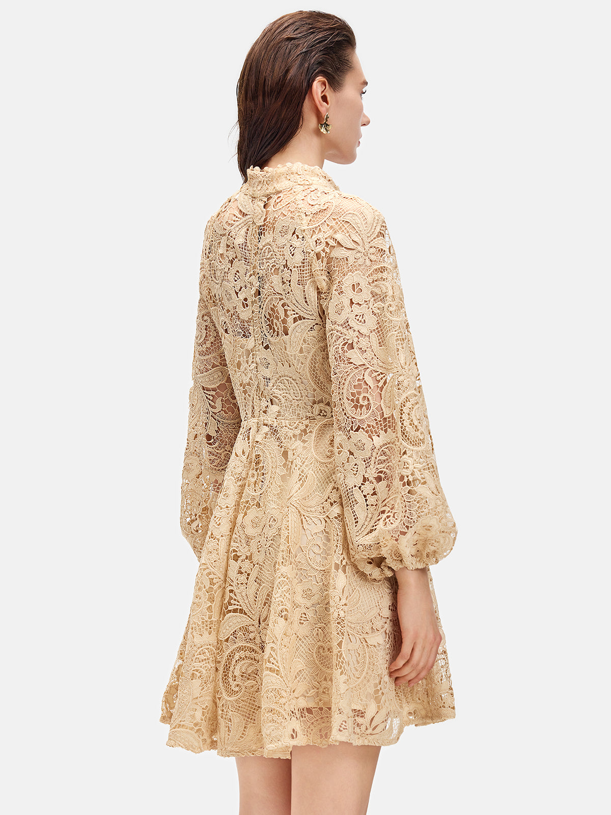 Lace Long-Sleeve Dress