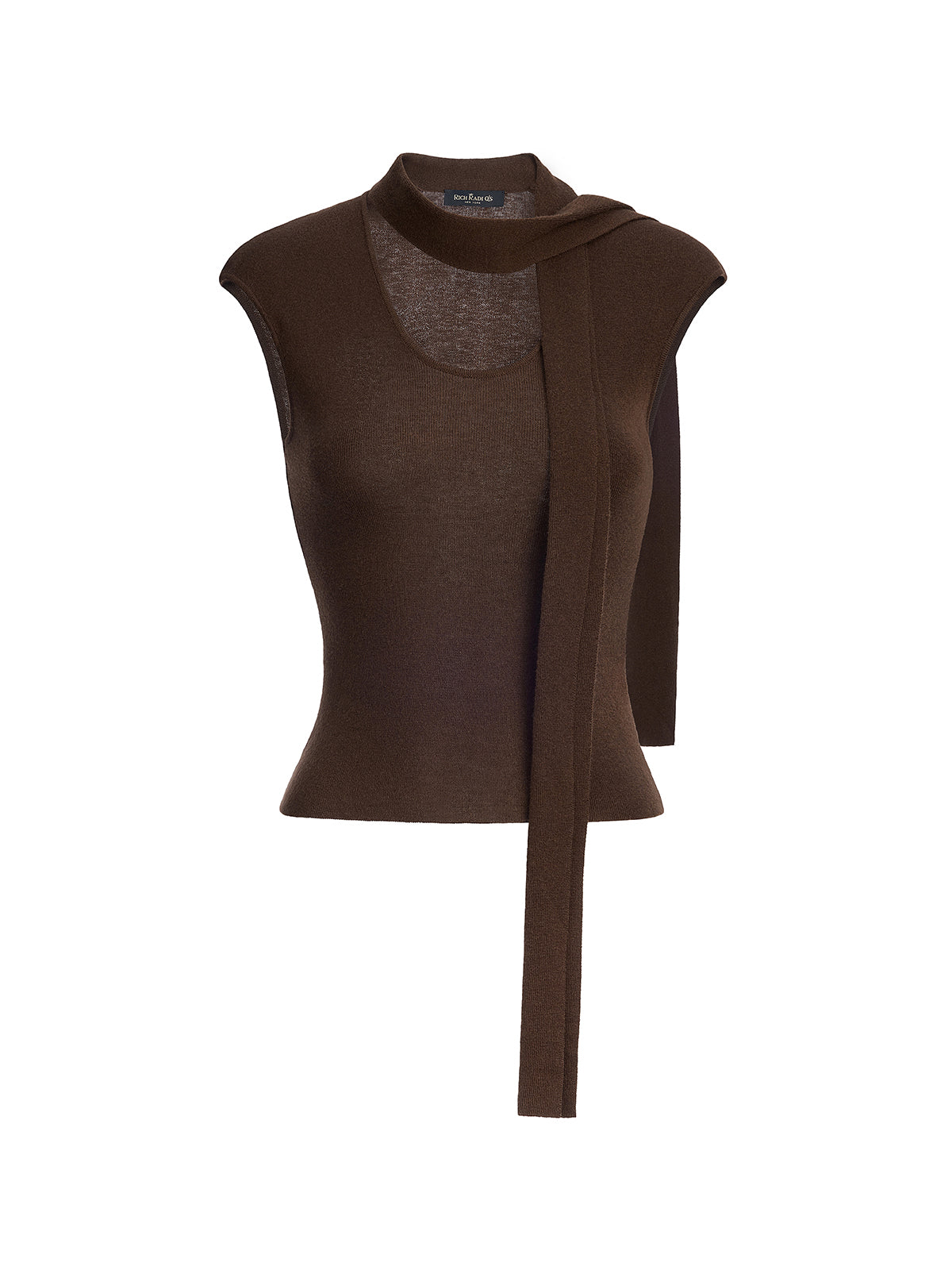 Artistic Ribbon Knit Top