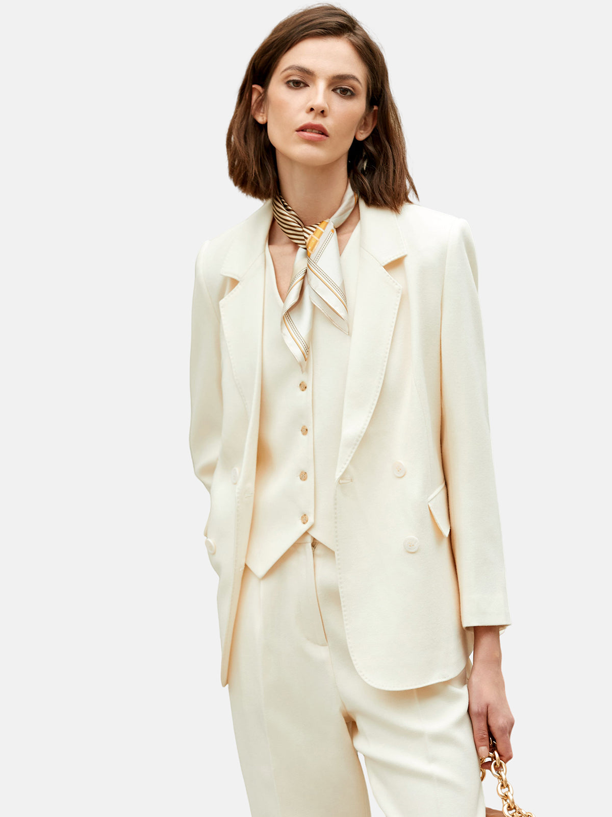 White Wool Coat