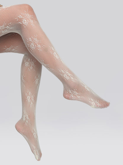 Lace Floral Sheer Leggings