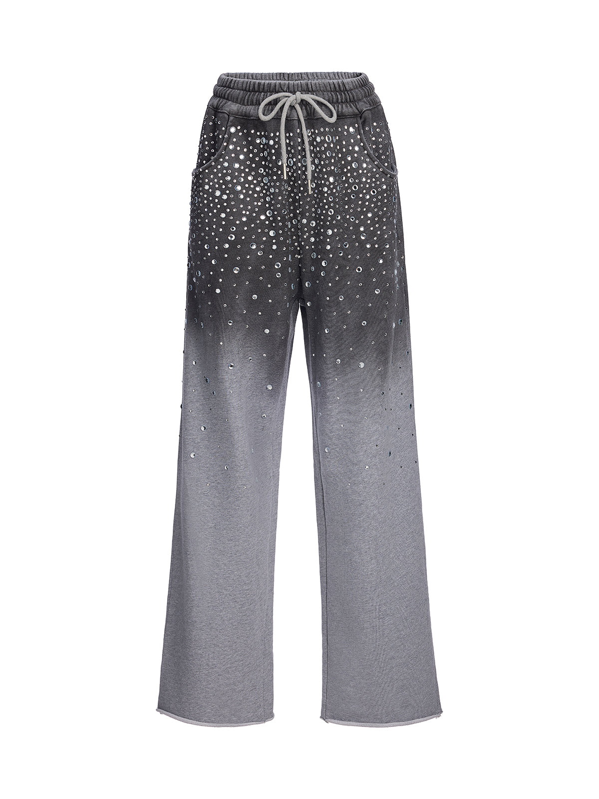 Final Sale | Gradient Starry Beaded Knit Pants