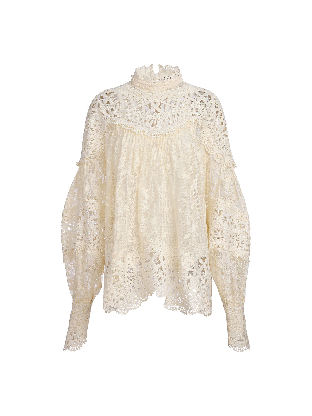 Intricate Lace and Cutout Top