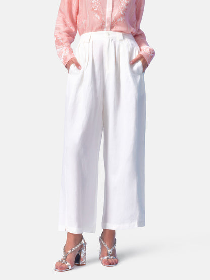 High-quality Linen Wide Leg Pants