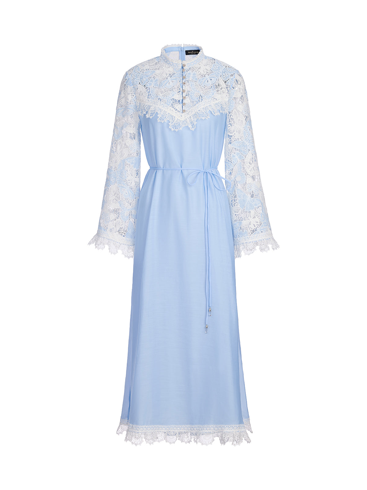 Two-Tone Lace Baroque Butterfly Dress