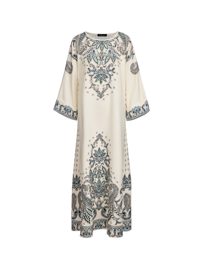 Baroque Hand-Beaded Dress