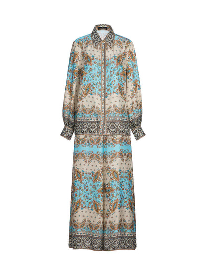 Silk Baroque Court Print Set