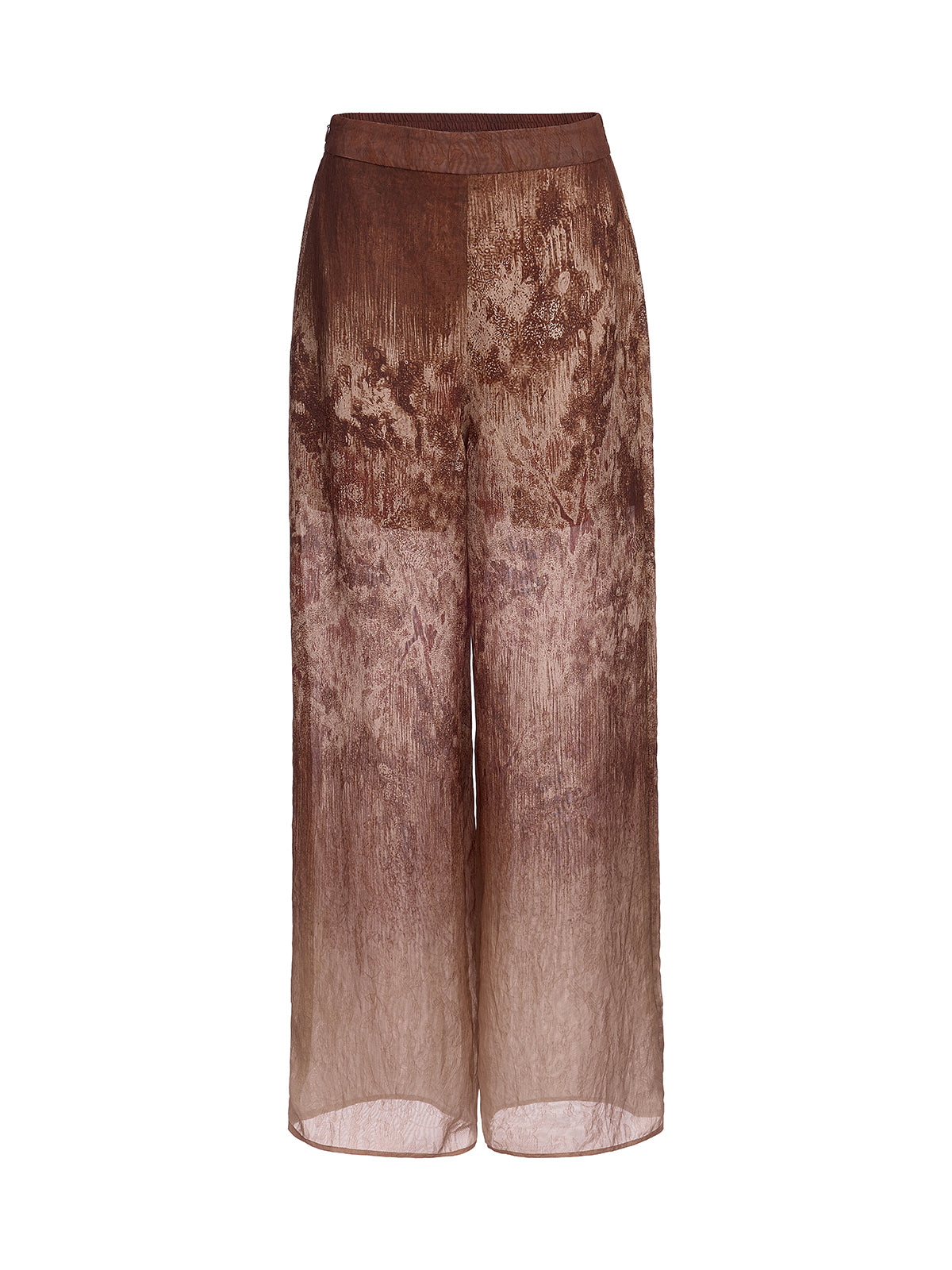 Ombre Lace Trim Pants