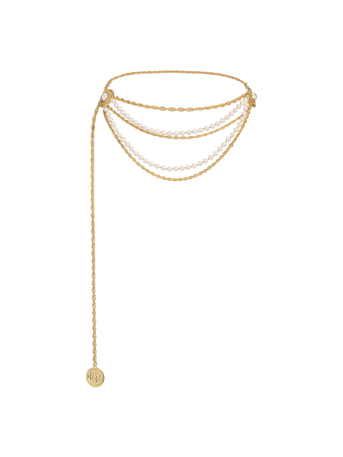 Baroque Pearl Waist Chain