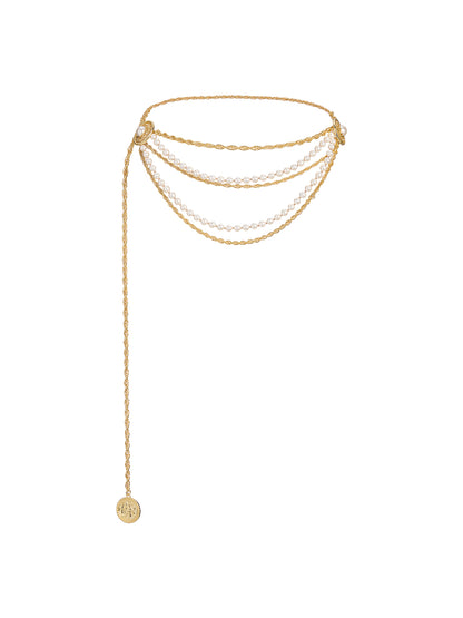 Baroque Pearl Waist Chain