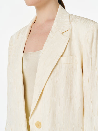 Textured Jacquard Blazer