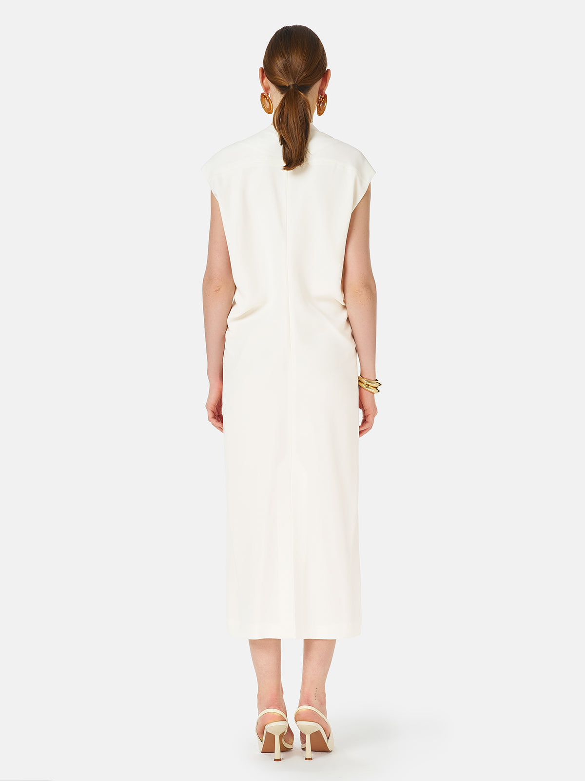 A-line Cut Midi Dress