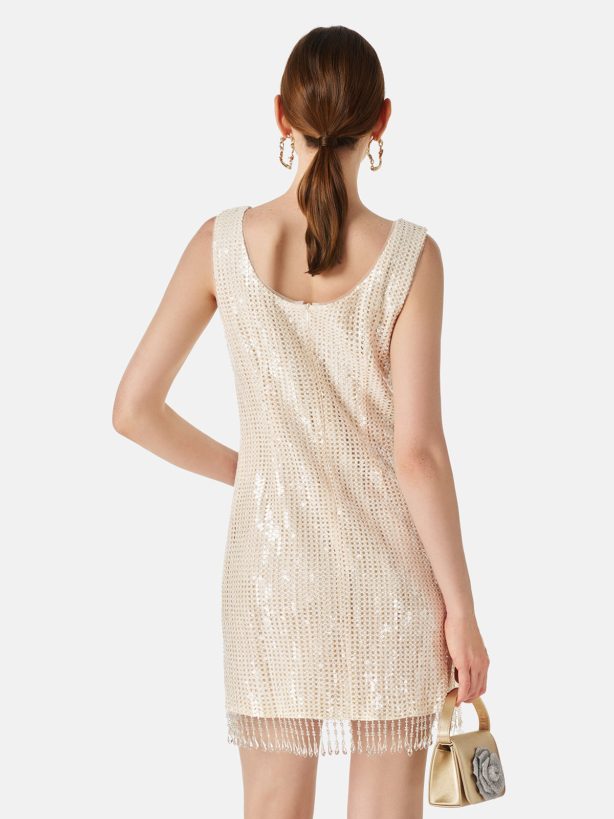 Sparkly Sequin Fringe Dress