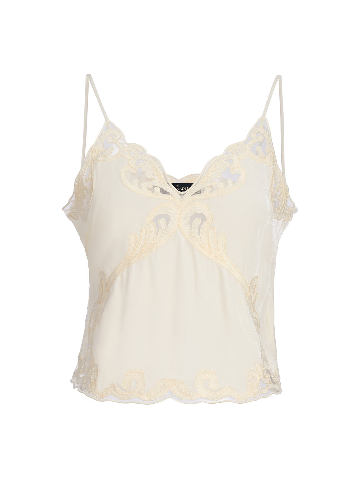 Elegant Minimalist Lace V-Neck Top