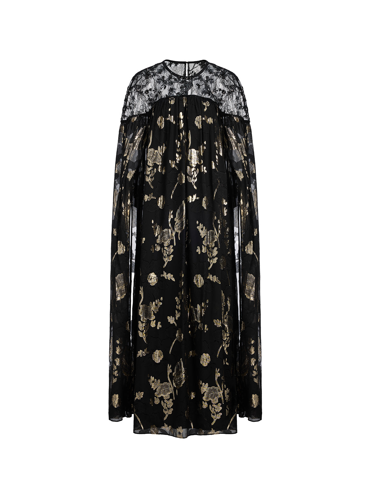 Limited Edition Silk Jacquard Gown