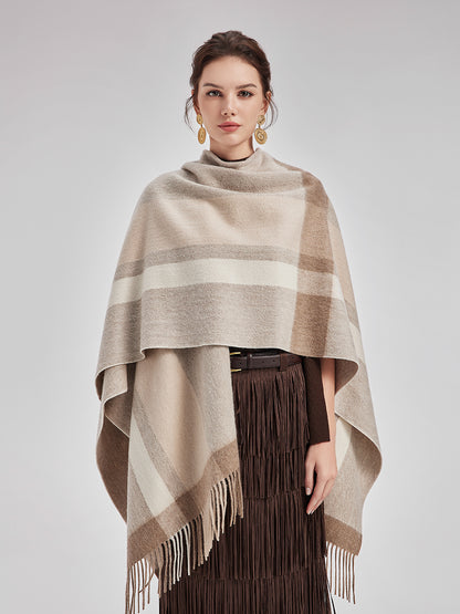 Australian Cashmere Tassel Cape