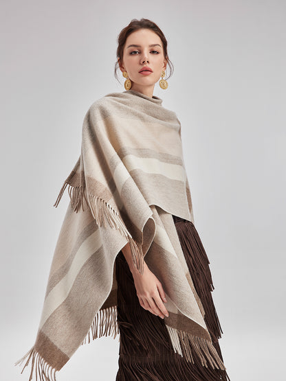 Australian Cashmere Tassel Cape