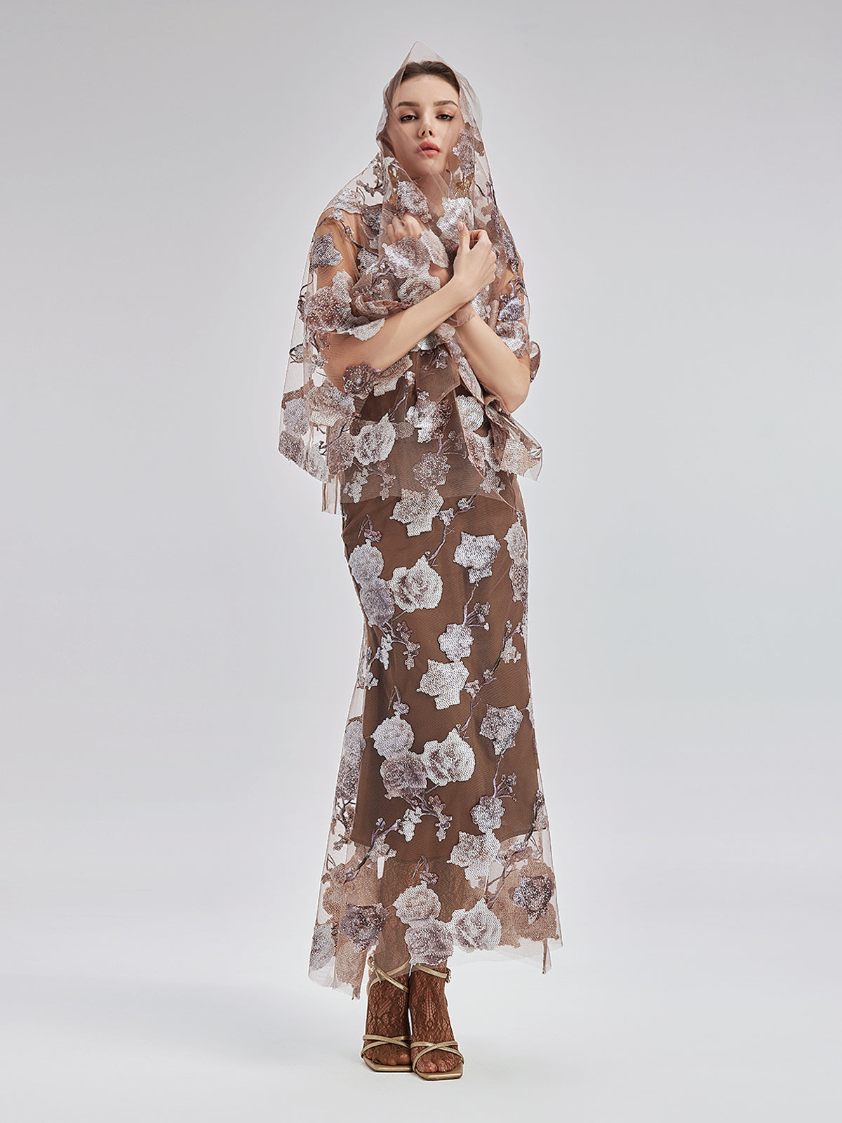 Minimal garment with soft drape and clean lines