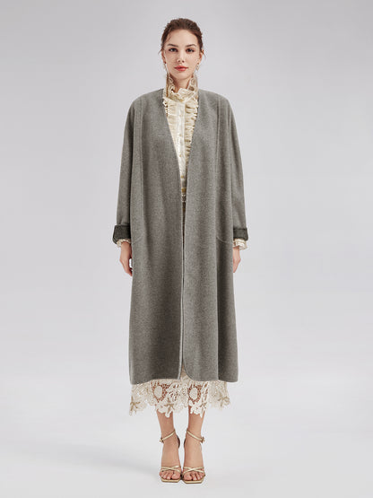 Australian Cashmere Cocoon Coat